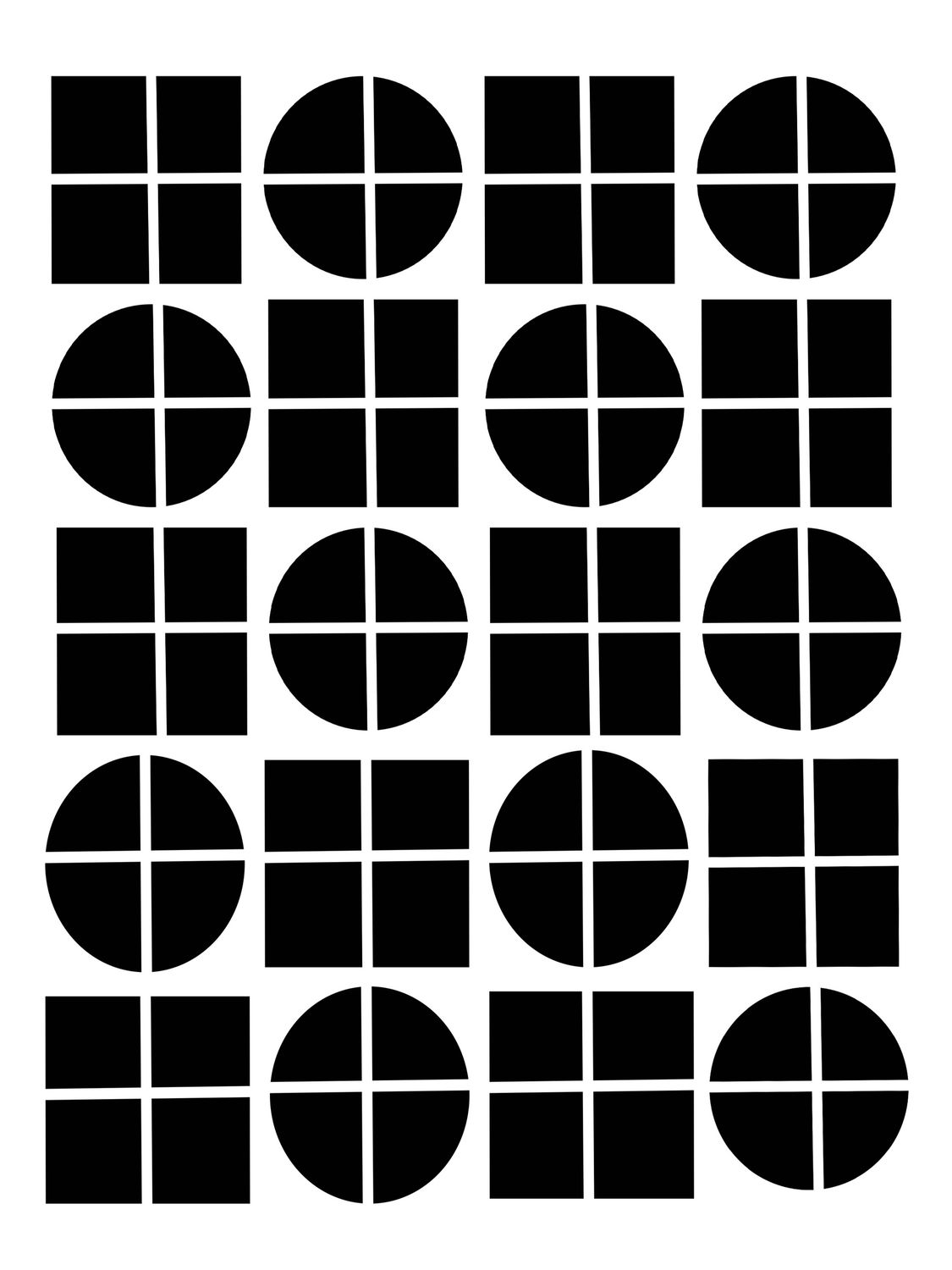 Divided Path stencil 9x12