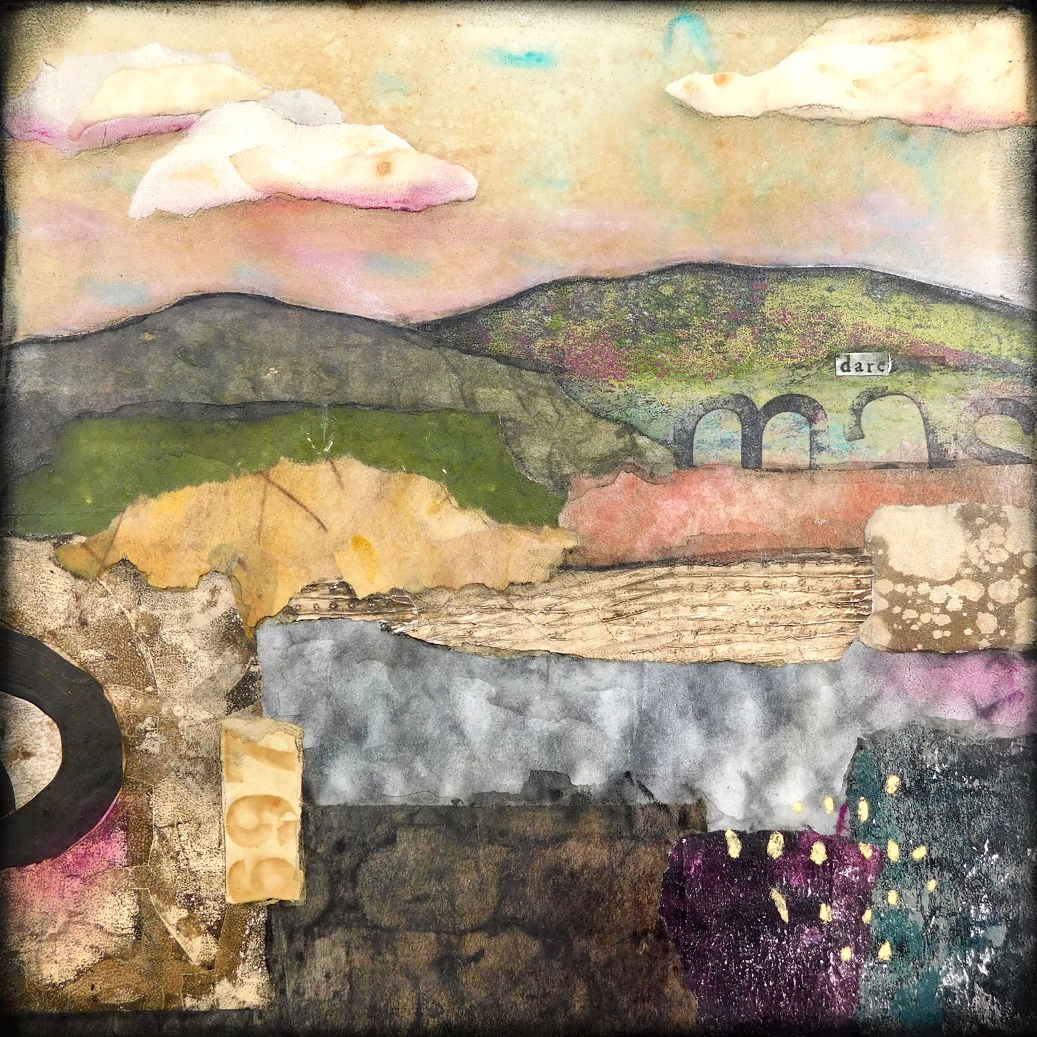 "Dare" landscape Print to be Framed