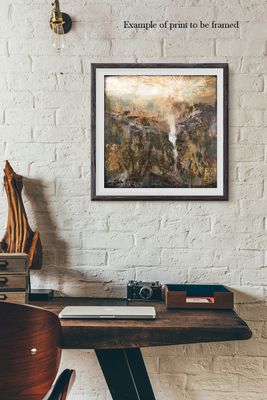 "Shedding my old skin" Print to be Framed