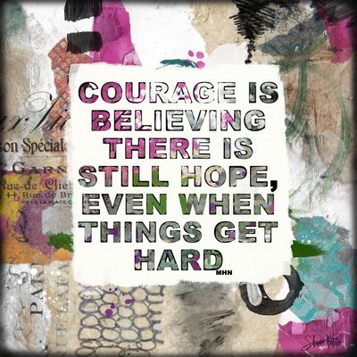 "Believing in Hope" Print to be Framed