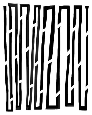 String Along stencil 8x10