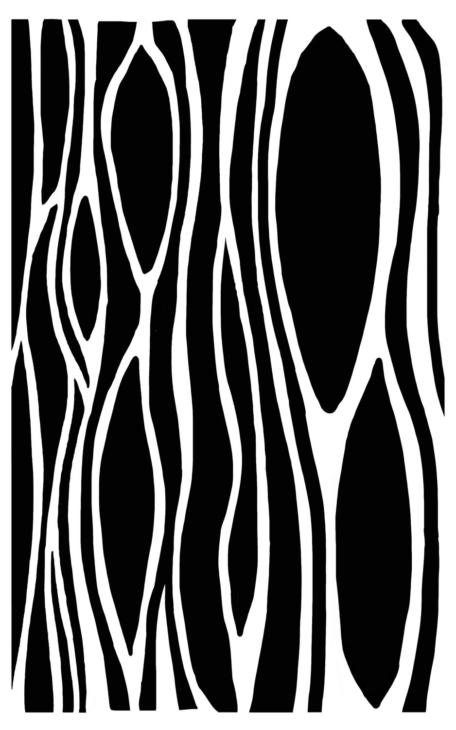Lava Lamp stencil 5x8