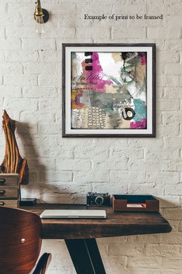 "Liberate your Soul" Print to be Framed