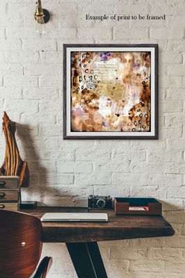 "A New Story" Print to be Framed