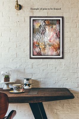 "Unexpected" Print to be Framed