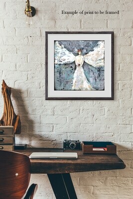 "Angel guiding You" Print to be Framed