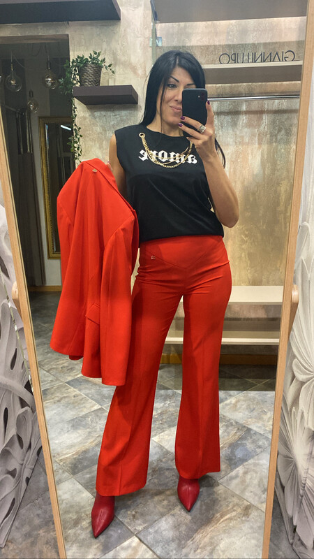 Pantaloni Rosso