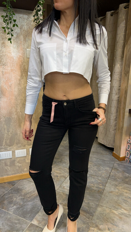 Denim skinny