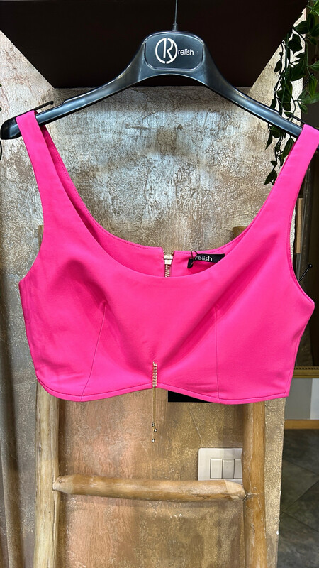 Corpetto fucsia