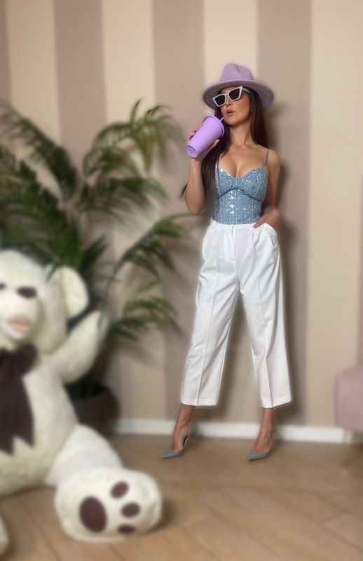 Pantaloni bianco