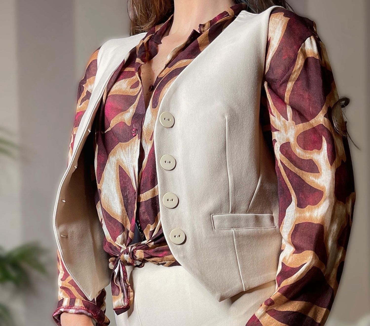 Gilet elasticizzato