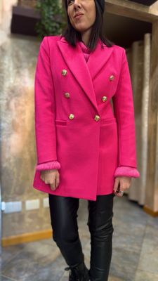 Cappotto fucsia