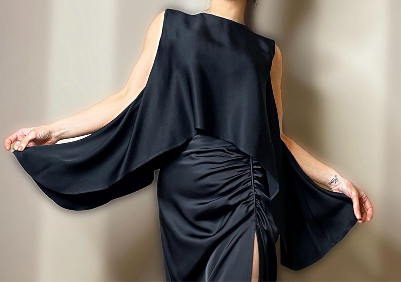 Blusa punte laterali