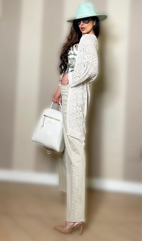 Cardigan uncinetto