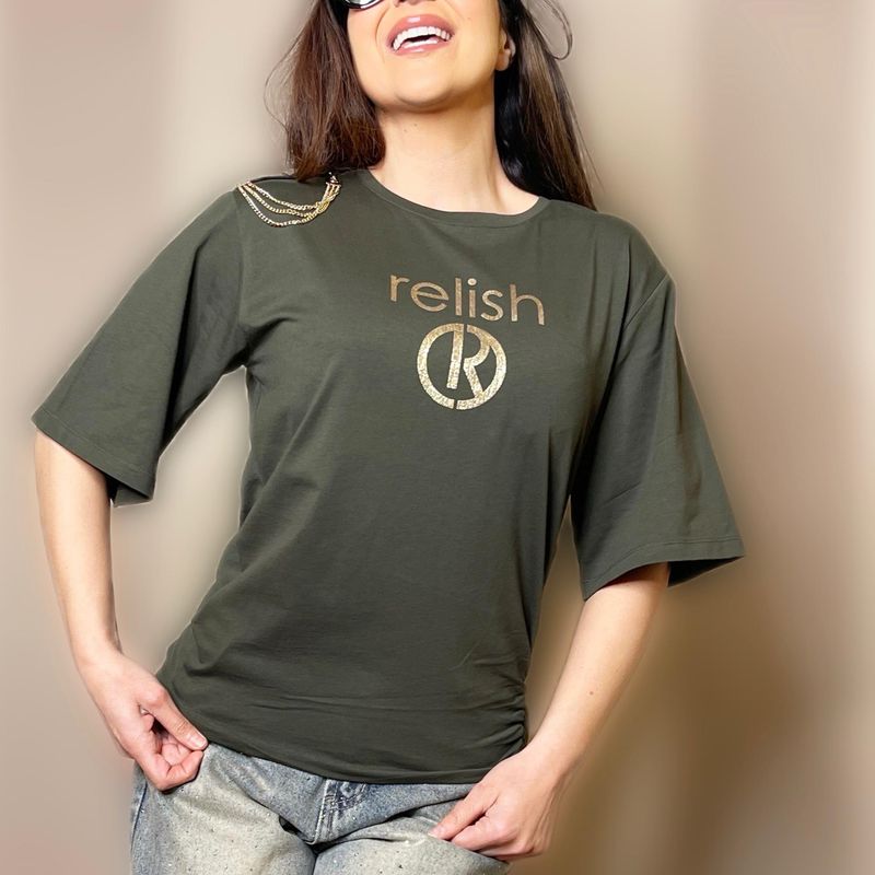 T-shirt ampia