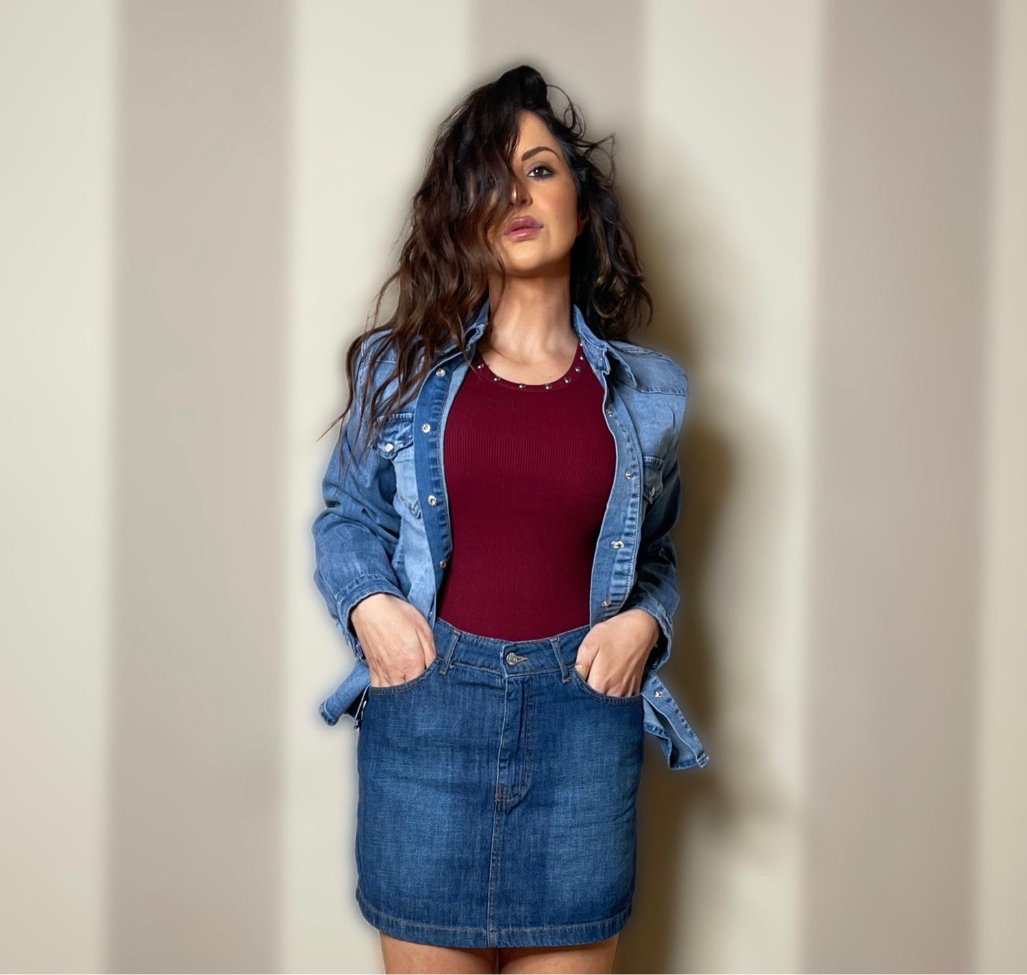 Gonna jeans
