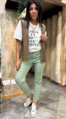 Gilet in maglia