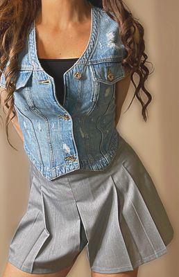 Gilet jeans