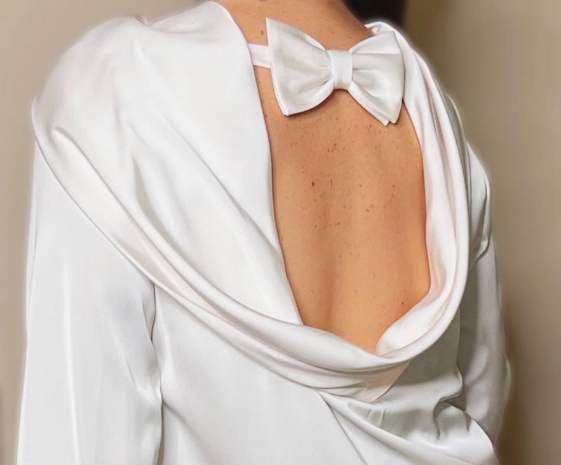 Blusa fiocco