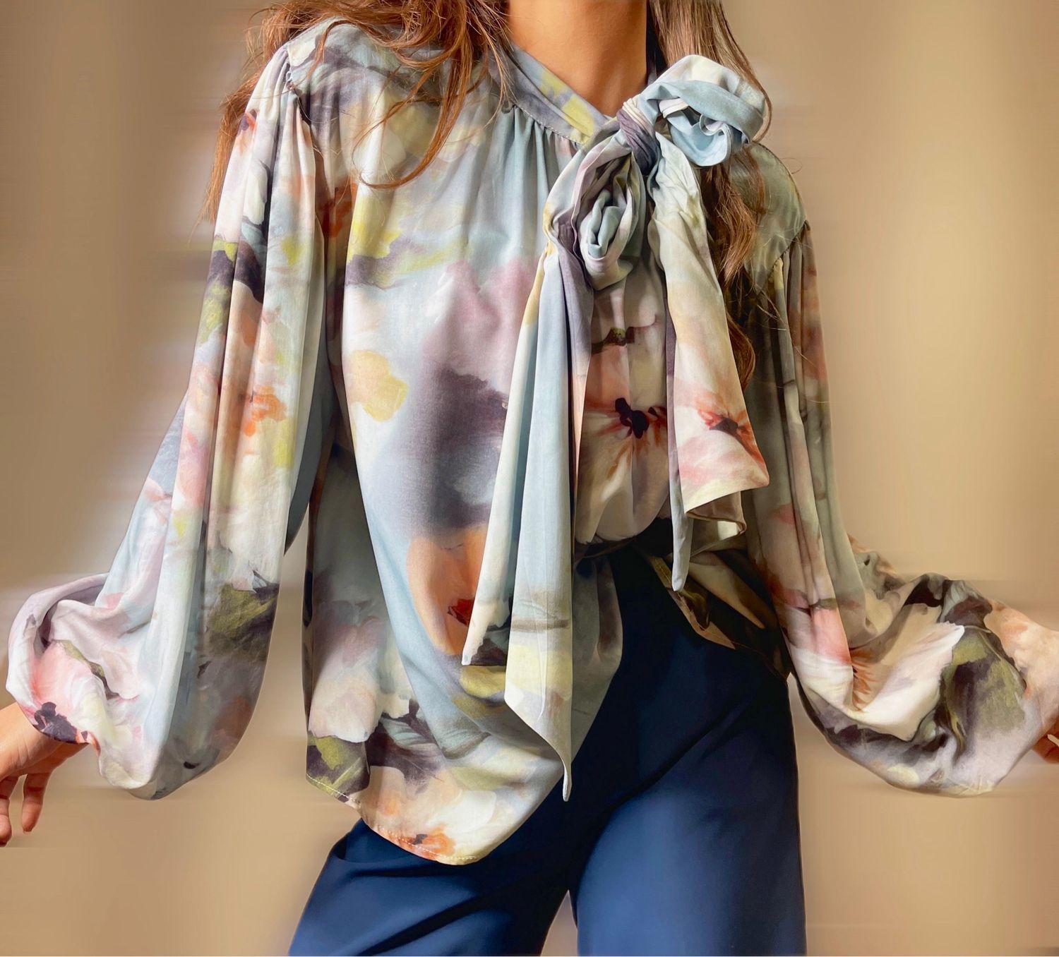 Camicia fiocco