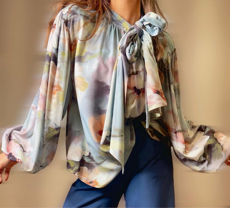 Camicia fiocco