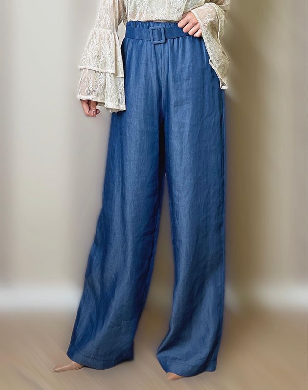 Pantaloni con cintura
