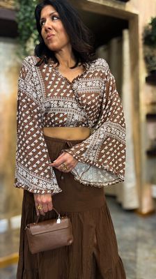 Blusa bandana
