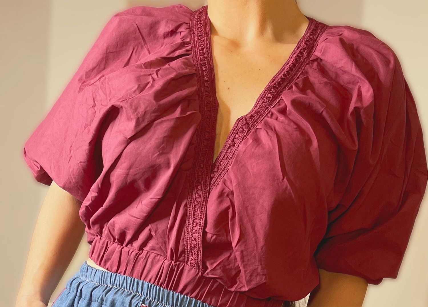 Blusa crop
