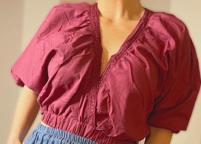 Blusa crop
