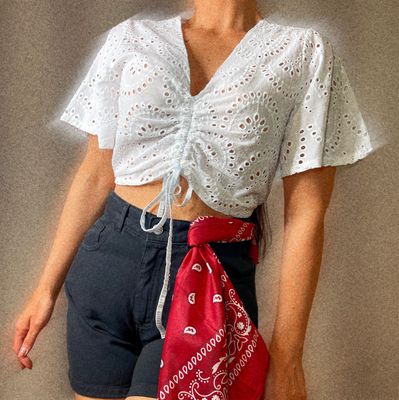 Blusa sangallo