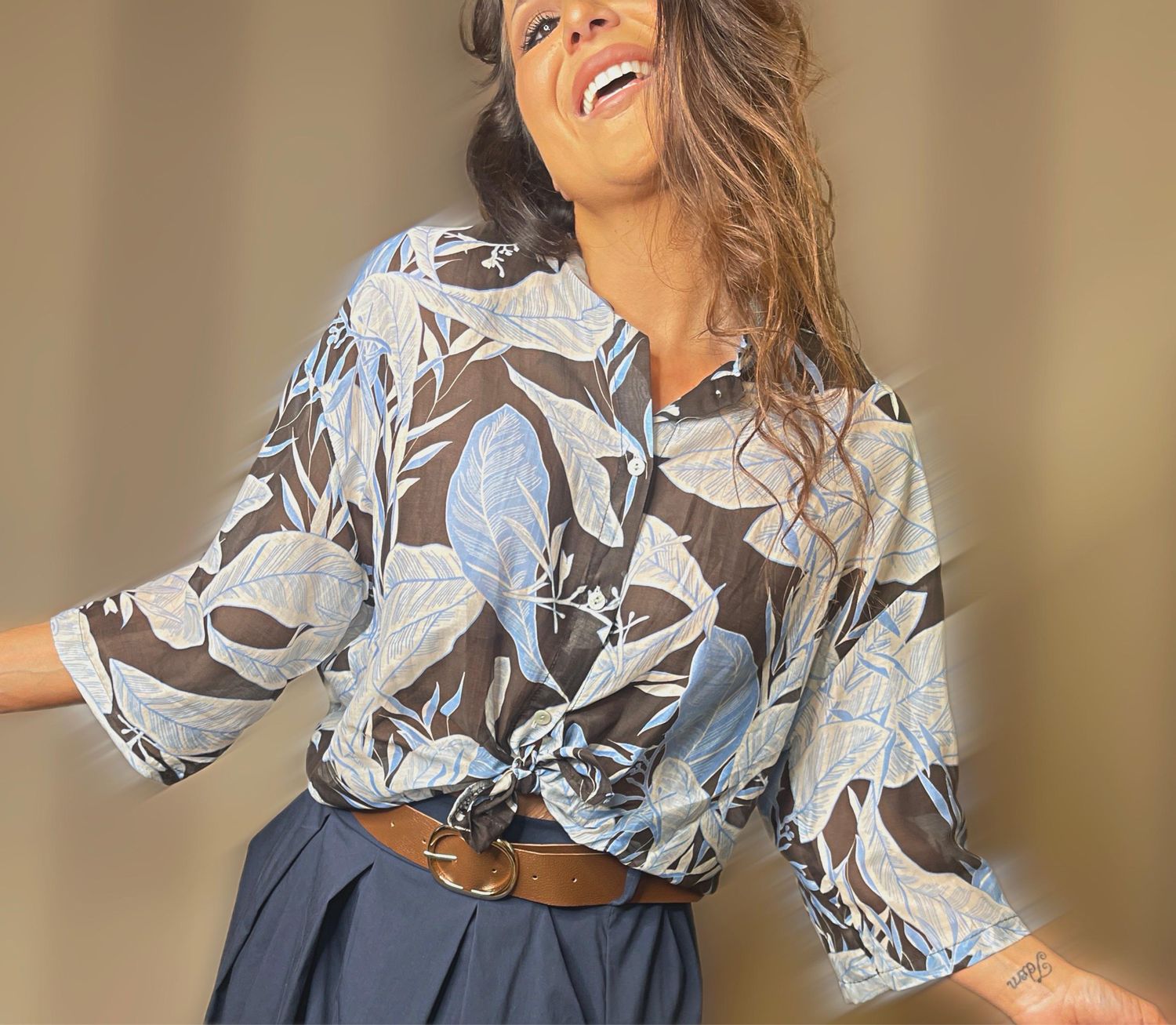 Blusa mistoseta