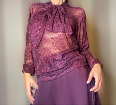 Blusa pizzo