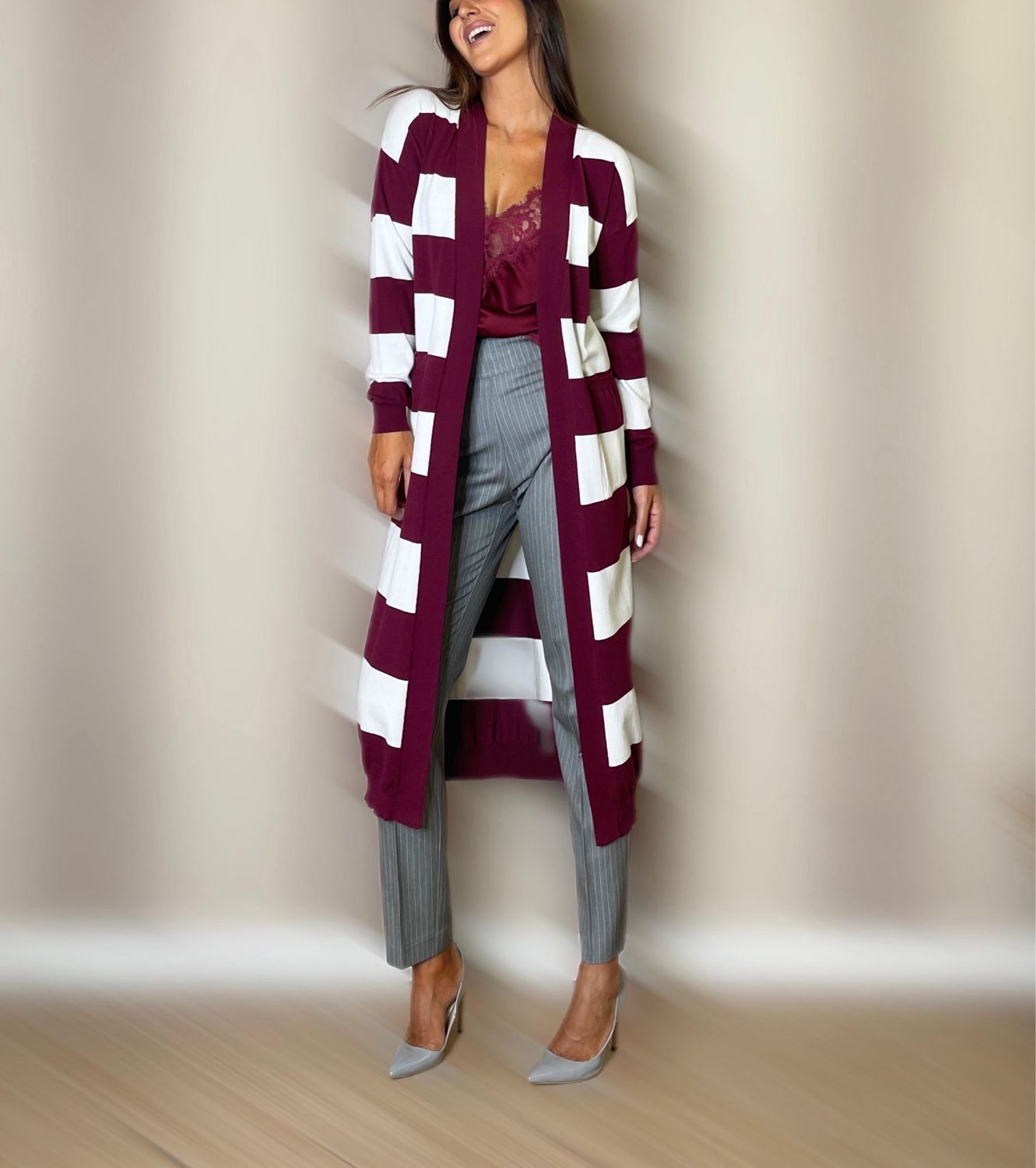 Cardigan Righe