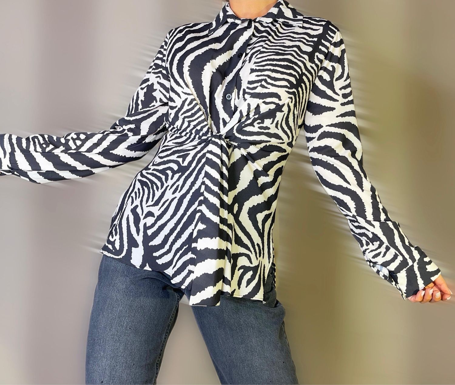 Camicia animalier