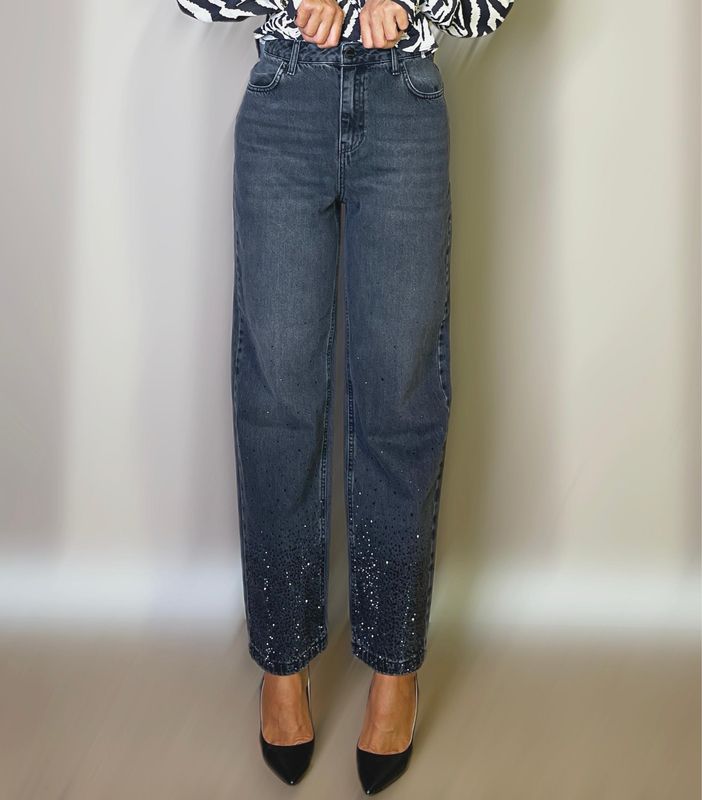 Jeans Carla strass