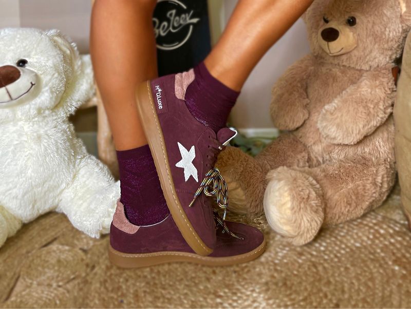 Sneakers bordeaux