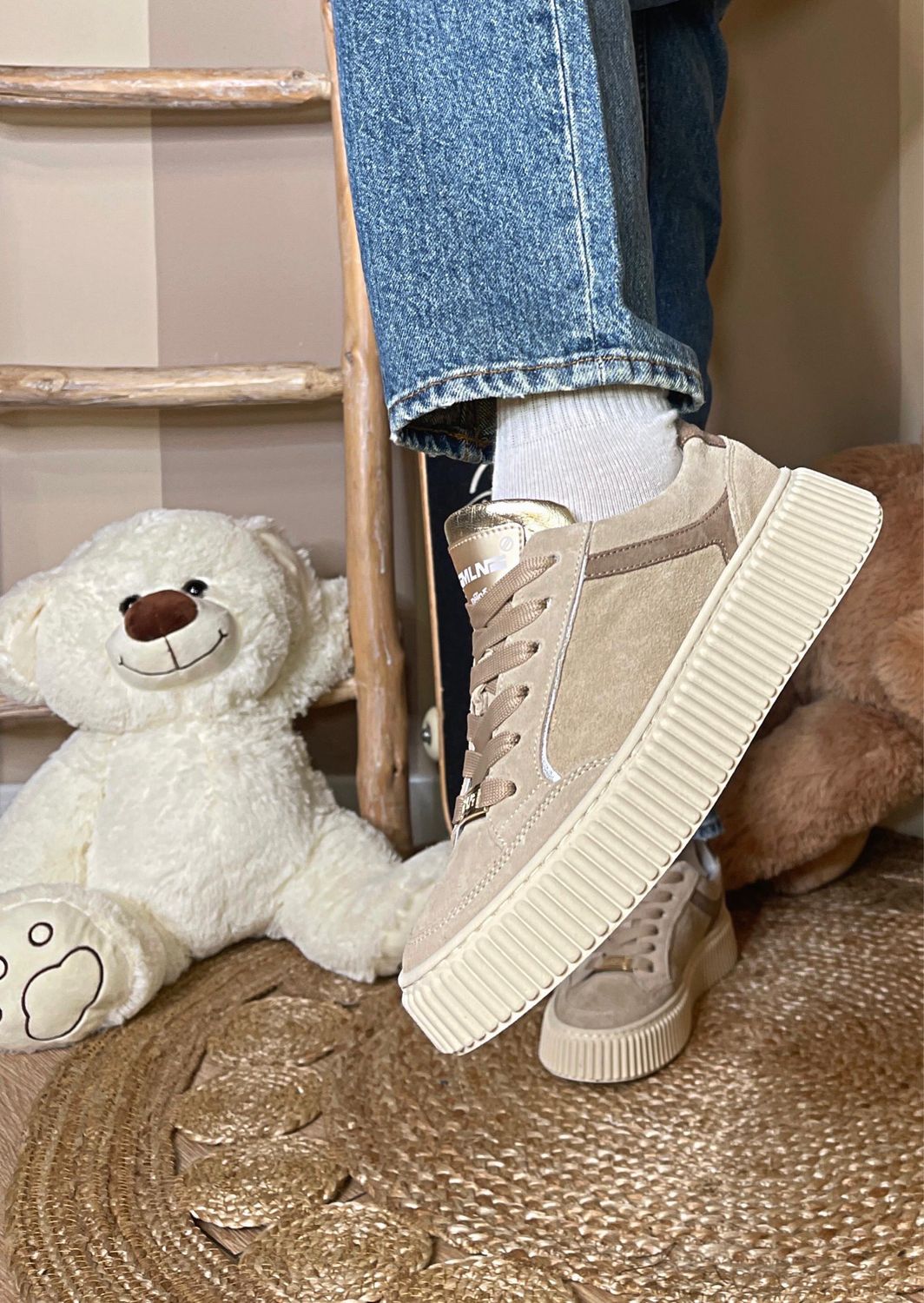 Sneakers sabbia