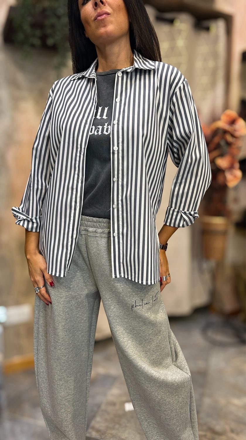 Camicia gessata