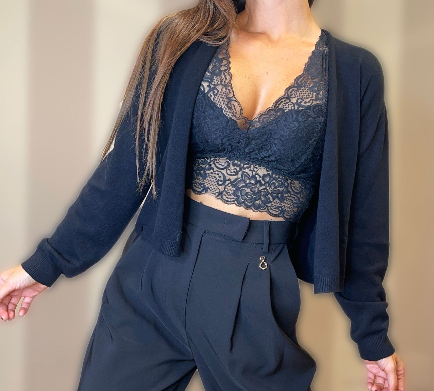 Cardigan corto