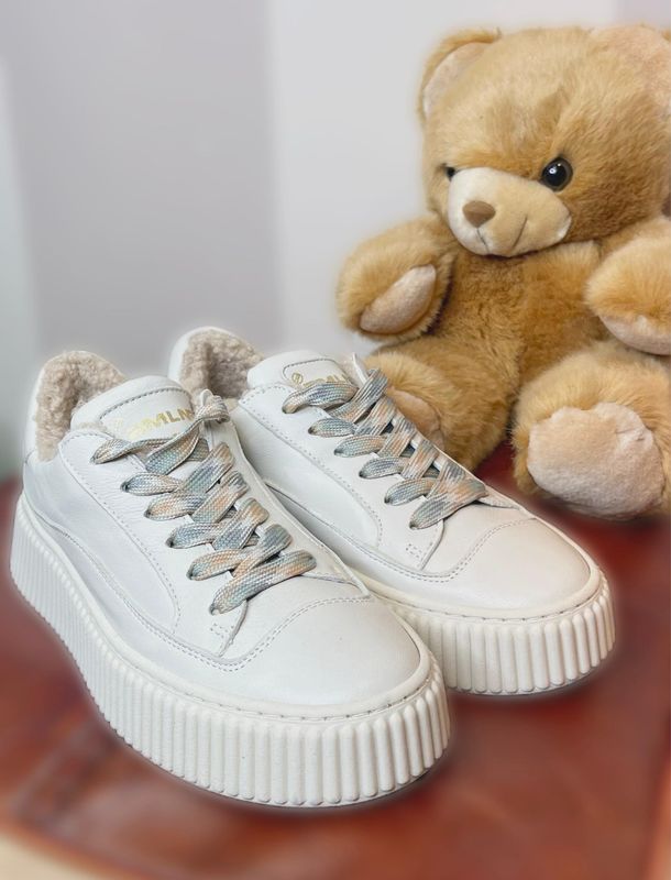 Sneakers pelliccia