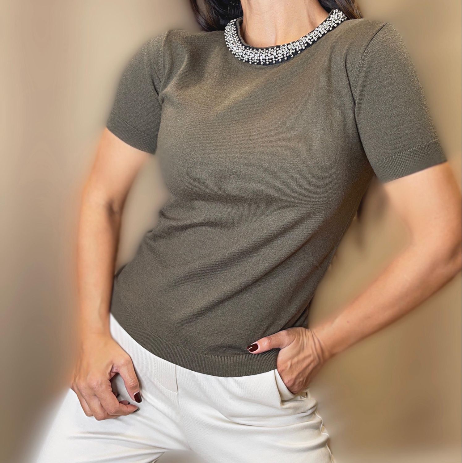 Maglia girocollo