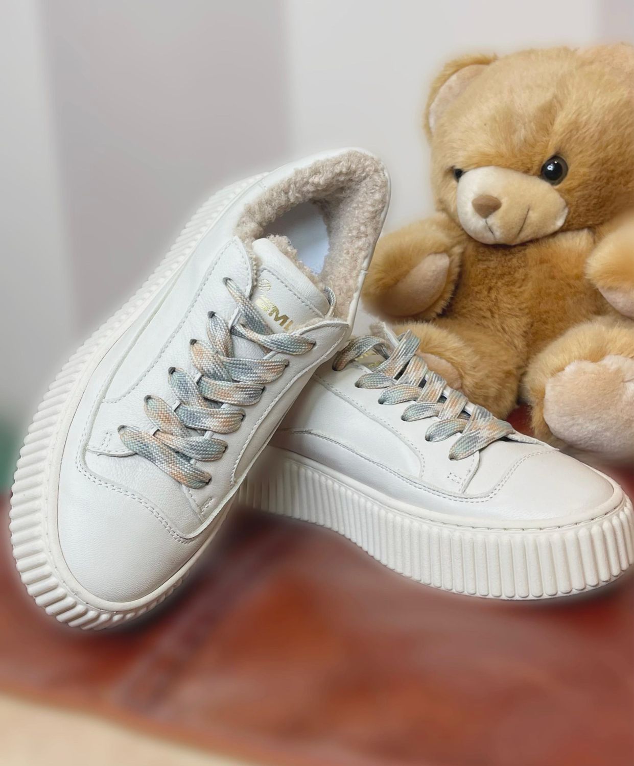Sneakers pelliccia