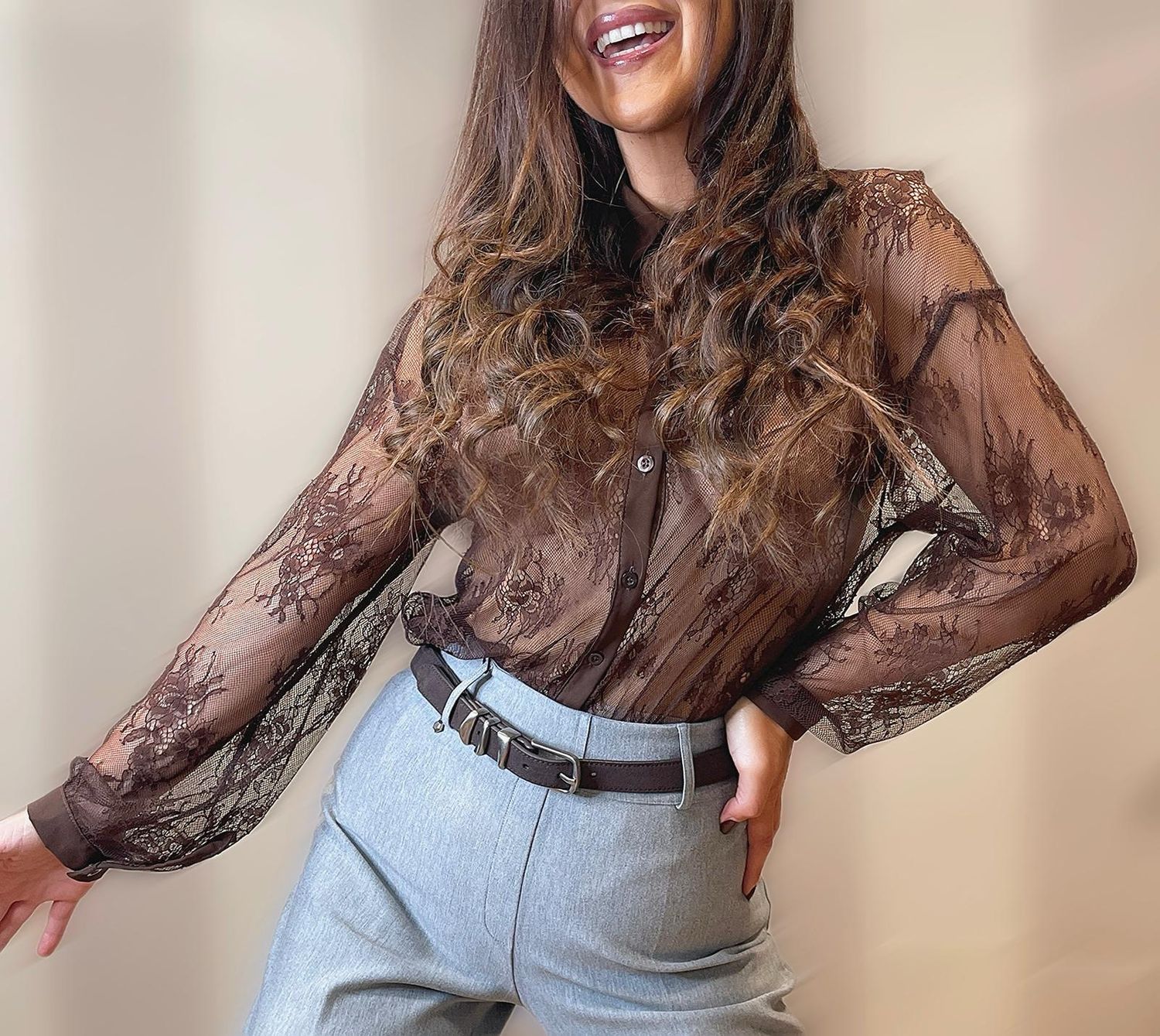 Camicia pizzo