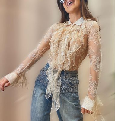 Camicia pizzo