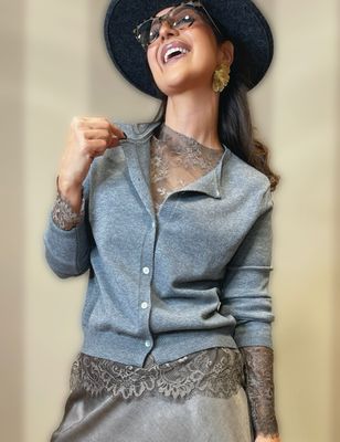Cárdigan bottoni