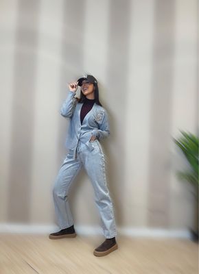 Denim grigio