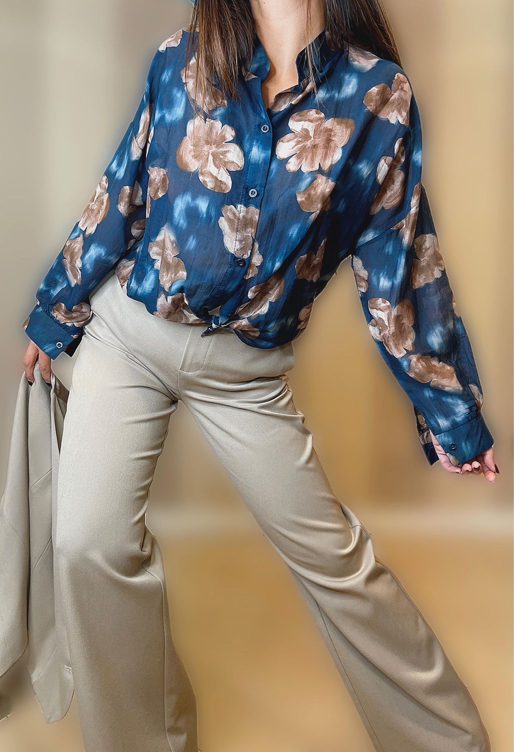 Blusa fiori