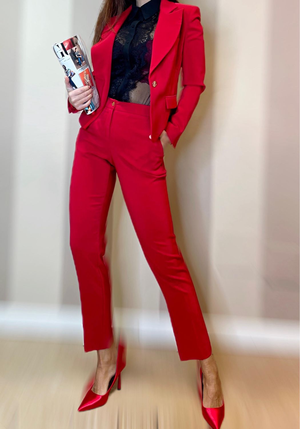 Chinos rosso