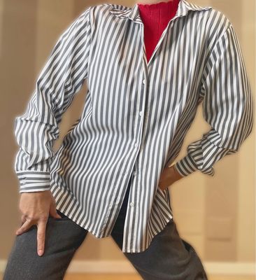Camicia gessata