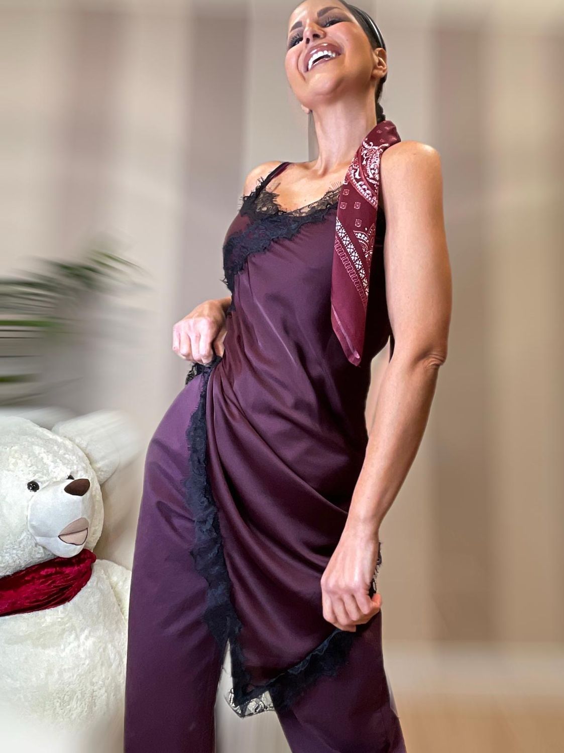 Sottoveste raso